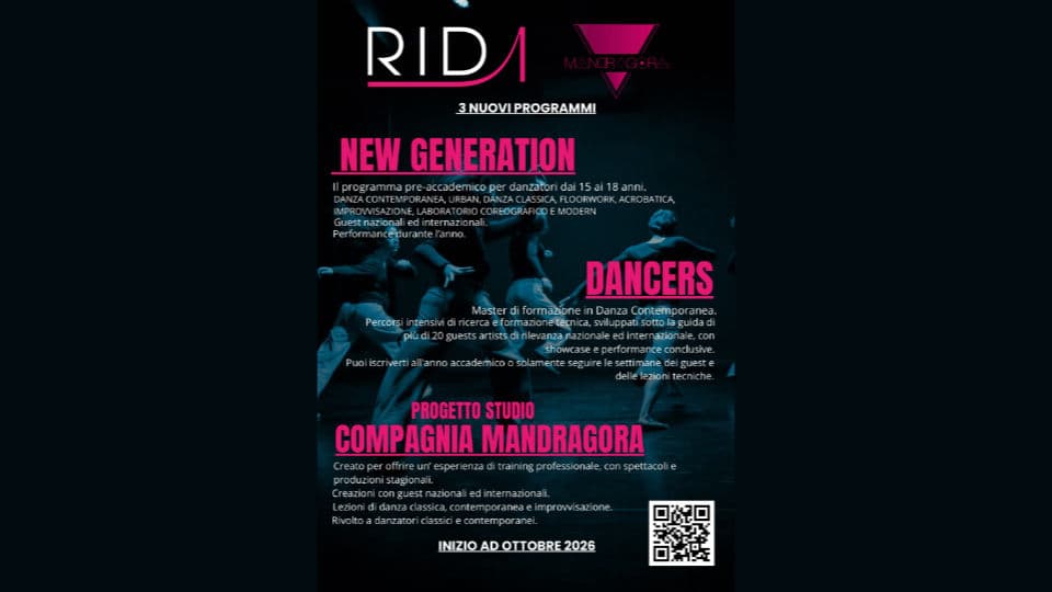 RIDA Rome Audition